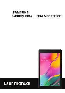Samsung Galaxy Tab A Kids Edition manual. Camera Instructions.